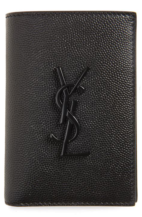 ysl monogram credit card wallet|ysl wallet price.